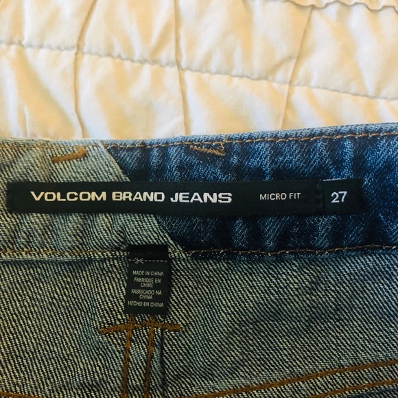 NWT! Volcom Brand Jean shorts - Picture 6 of 6